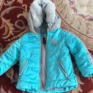 Gerry Weber Aqua Jacket with Gray Details